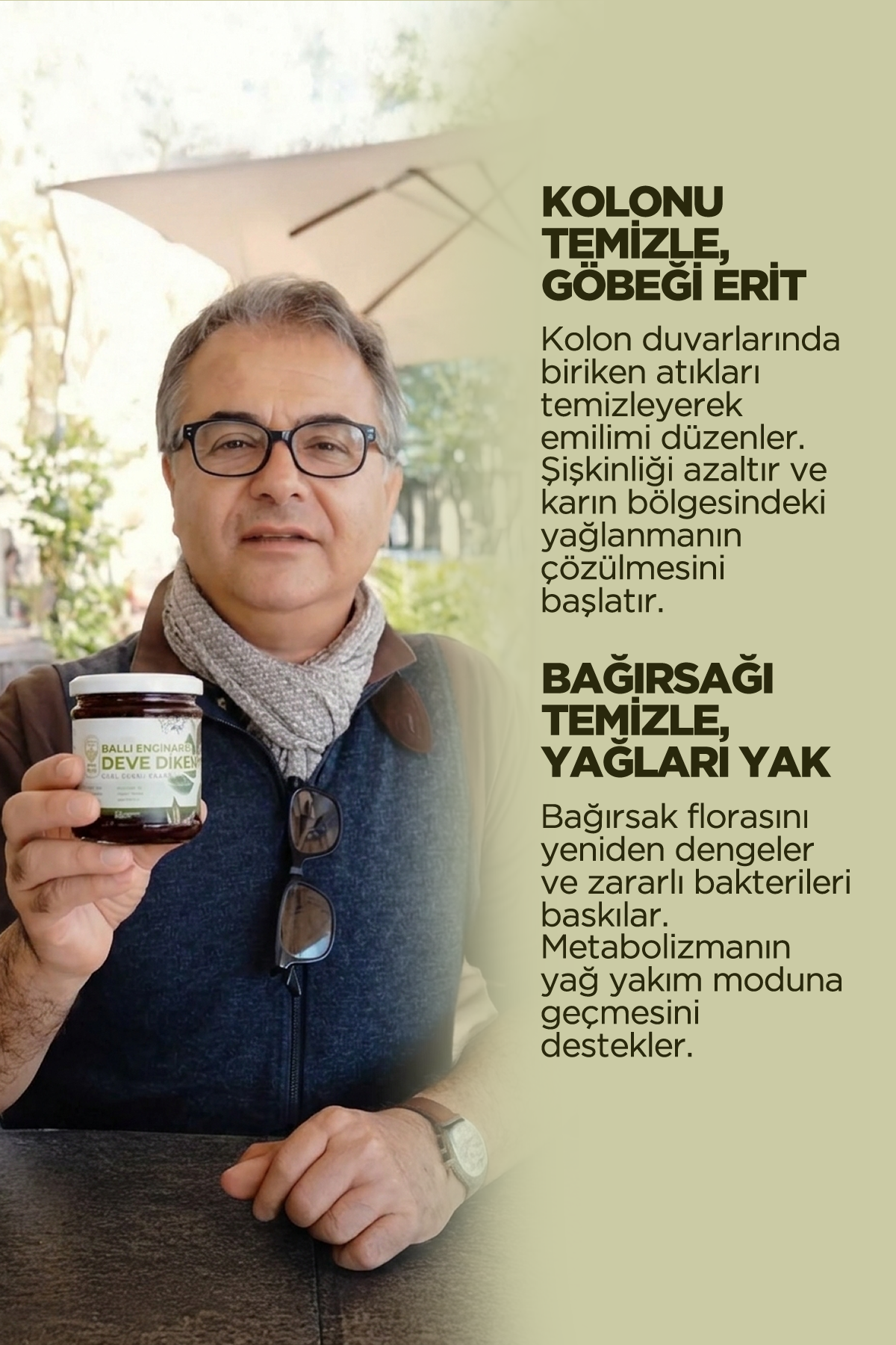 Hafızbaba BALENDE Ballı Enginarlı Deve Dikeni Macunu